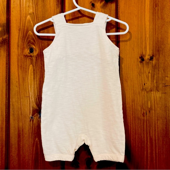 3-6M Little Green Radicals Summer Overalls, Romper - Picture 2 of 4